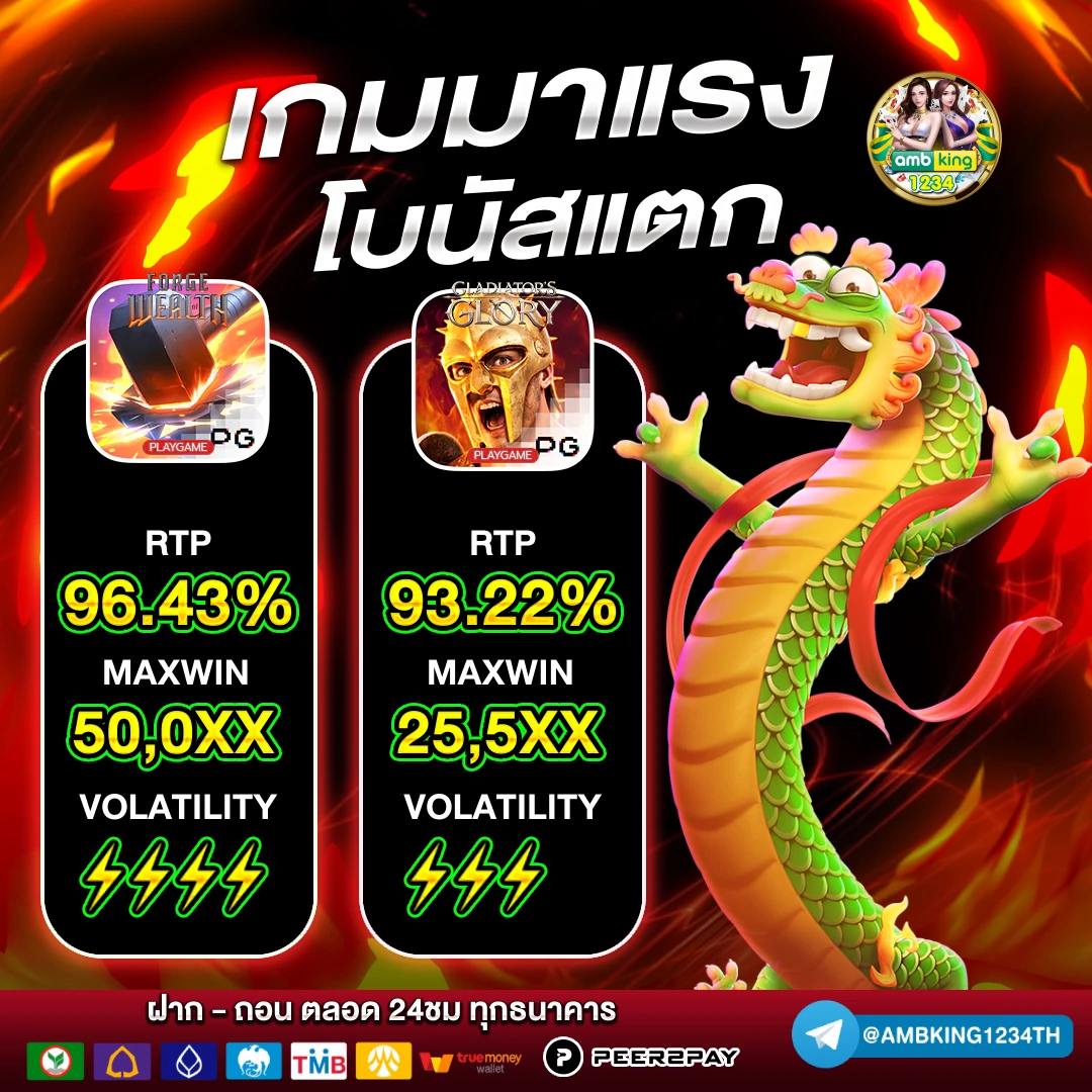 สล็อตเกม - แบนเนอร์โปรโมชั่น