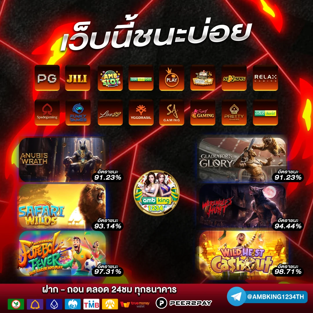 เวปพนันออนไล - แบนเนอร์โปรโมชั่น
